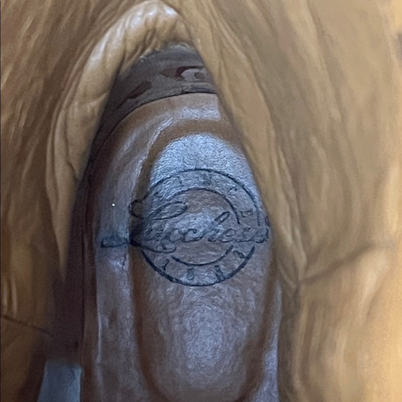 Lucchese Snowflake Brown and Gold Cowboy Boots with Intricate Detailing Size 10 - Picture 3 of 16